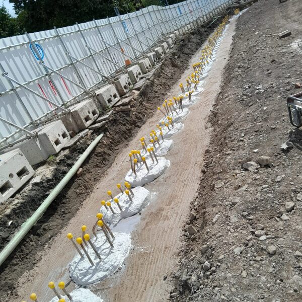 Atal SG2 to pile heads to a site in South Wales.