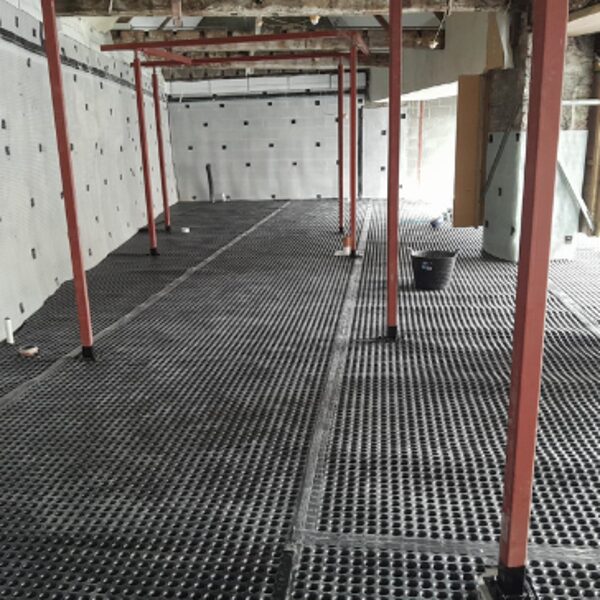 Atal CM20 to floor on a listed building in South Wales.