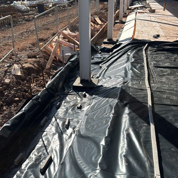 BBA DPM to underside of a slab.