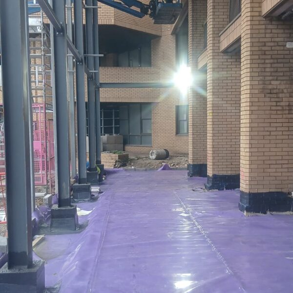 BBA DPM to underside of a slab.