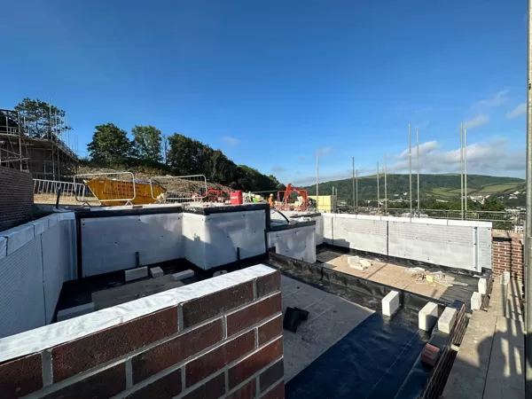 Atal CM8 to retaining walls in Cornwall.