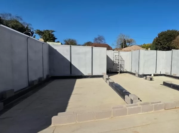Type C. CM8 to a basement walls & DPC over internal walls.