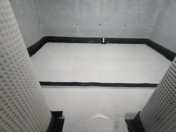 A Type C System installed to a basement in Cardiff.